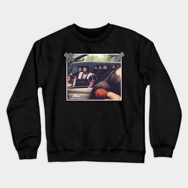 Pick up Mona Lisa Crewneck Sweatshirt by Jeeza